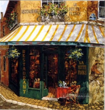 Laden an der Straße Werke - YXJ0440e impressionistischen Laden Straße